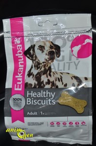 Alimentation : friandises pour chien "Eukanuba Healthy biscuits" (test, avis, prix)