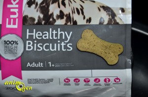 Alimentation : friandises pour chien "Eukanuba Healthy biscuits" (test, avis, prix)