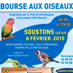 Bourse aux oiseaux à Soustons (40), le dimanche 08 février 2015