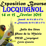 Exposition-Bourse aux oiseaux à Locquignol (59), du samedi 14 au dimanche 15 février 2015