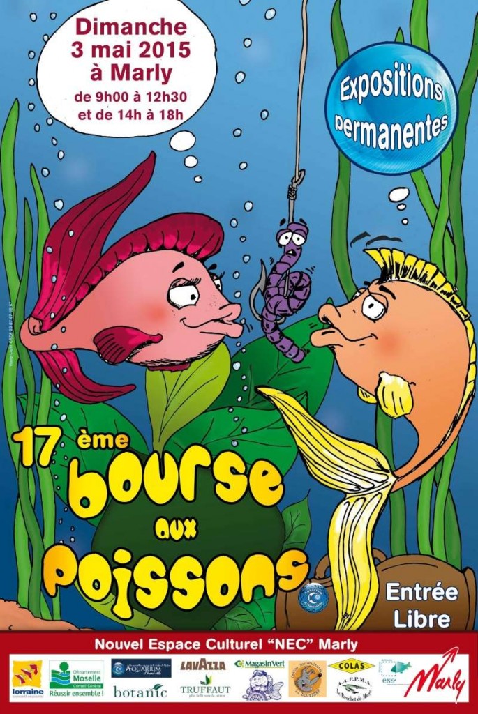 17 ème Bourse aux poissons à Marly (57), le dimanche 03 mai 2015