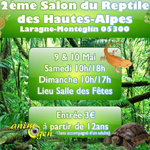 2 ème Salon du reptile des Hautes Alpes à Laragne Montgélin (05), du samedi 09 au dimanche 10 mai 2015