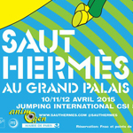 Saut Hermès au Grand Palais, à Paris (75), les vendredi 10, samedi 11 et dimanche 12 avril 2015