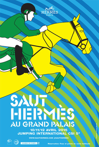 Saut Hermès au Grand Palais, à Paris (75), les vendredi 10, samedi 11 et dimanche 12 avril 2015