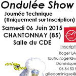 Ondulée Show à Chantonnay (85), le samedi 06 juin 2015