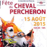 Fête du cheval percheron à Saint Cyr la Rosière (61), le samedi 15 août 2015