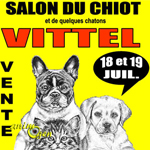 Animaliades, 1 er Salon du chiot à Vittel (88), du samedi 18 au dimanche 19 juillet 2015