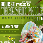 2 ème Bourse Terrariophile de l'ATLA à La Montagne (44), le dimanche 13 septembre 2015