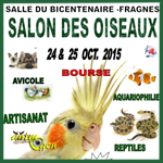 Salon des oiseaux à Fragnes (71), du samedi 24 au dimanche 25 octobre 2015