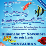 15 ème Bourse Aquariophile à Montauban (82), le dimanche 1 er novembre 2015