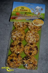 Cookies aux fruits pour rongeurs et lapins, JR Farm (test, avis, prix)