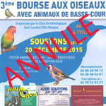 Bourse aux oiseaux à Soustons (40), le dimanche 20 décembre 2015