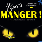 Exposition «Je vais te manger, des prédateurs pour la biodiversité» à Dijon (21), du 10 avril 2015 au 03 janvier 2016