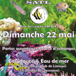 Bourse aquariophile d’échanges eau douce et eau de mer à Limoges (87), le dimanche 22 mai 2016
