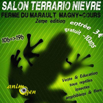 2 ème Salon Terrario Nièvre à Magny-Cours (58), du samedi 04 au dimanche 05 juin 2016