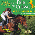 38 ème Fête du Cheval à Forges les Eaux (76), du samedi 30 au dimanche 31 juillet 2016