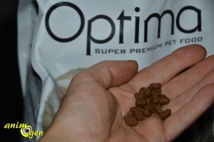 Croquettes Optima pour furet (test, avis, prix)