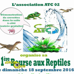 1ere Bourse aux reptiles à Grugies (02), le dimanche 18 septembre 2016