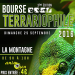3 ème Bourse Terrariophile de l’ATLA à La Montagne (44), le dimanche 25 septembre 2016