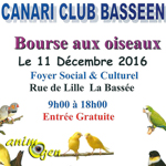 Bourse aux oiseaux à La Bassée (59), le 11 dimanche décembre 2016
