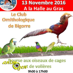 Bourse aux oiseaux de cage et de volière à Seissan (32), le dimanche 13 novembre 2016