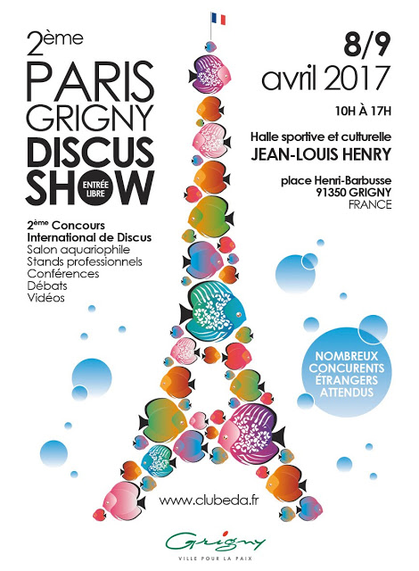 Paris Grigny Discus Show à Grigny (91), du samedi 08 au dimanche 09 avril 2017