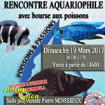 Rencontre aquariophile et Bourse aux poissons à Brignais (69), le dimanche 19 mars 2017