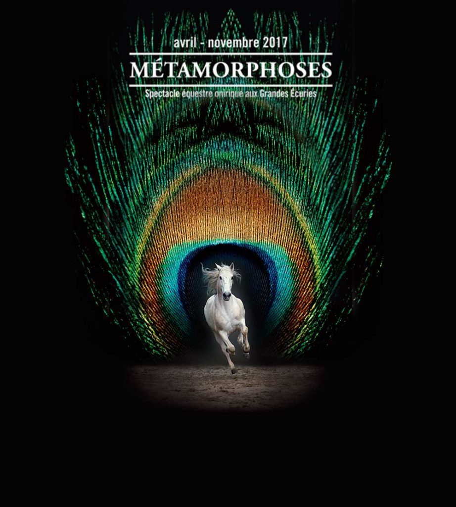 Métamorphoses, spectacle équestre à Chantilly (60), du dimanche 02 avril au dimanche 05 novembre 2017