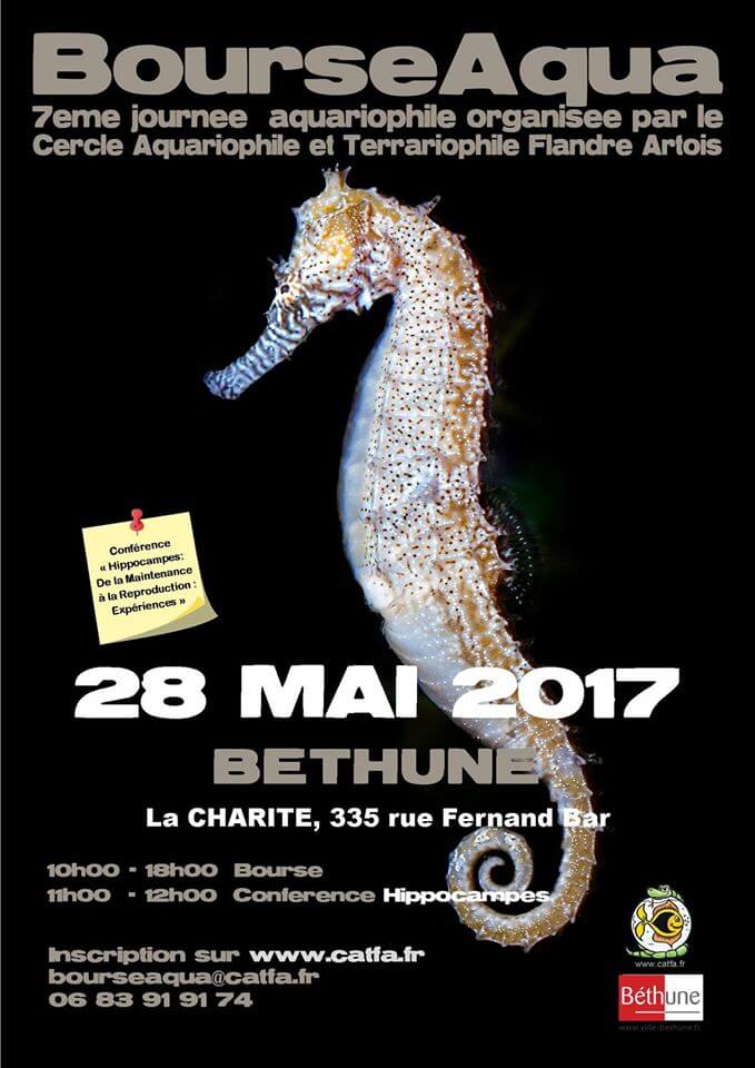 7 ème Bourse aquariophile "BourseAqua" à Béthune (62), le dimanche 28 mai 2017