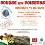 Bourse aux poissons à Montereau-Fault-Yonne (77), le dimanche 14 mai 2017