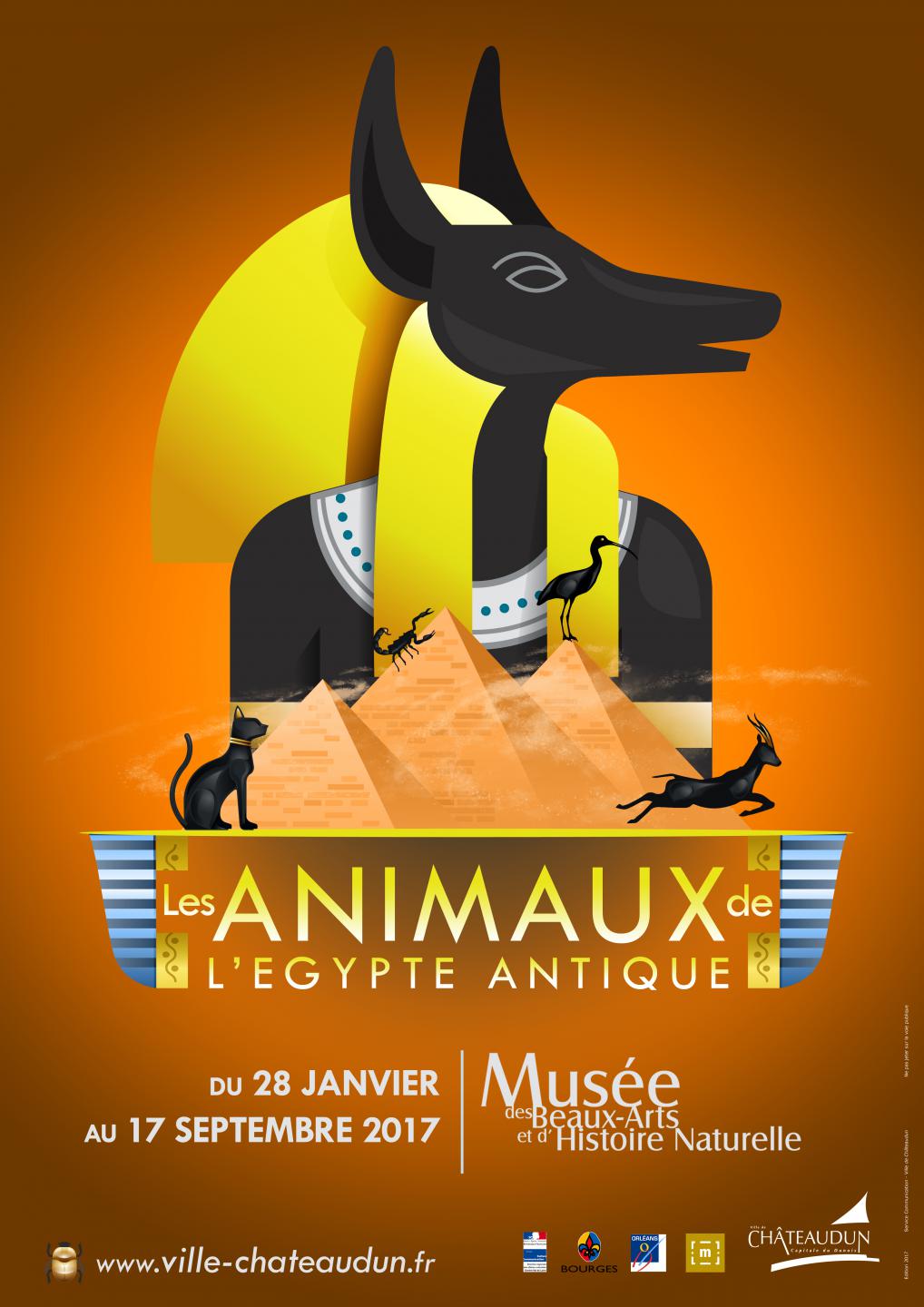 Exposition "Les Animaux de l'Egypte Antique" à Châteaudun (28), jusqu'au 17 septembre 2017