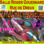 Bourse aux reptiles, amphibiens et arthropodes à Pacy sur Eure (27), du samedi 24 au dimanche 25 février 2018